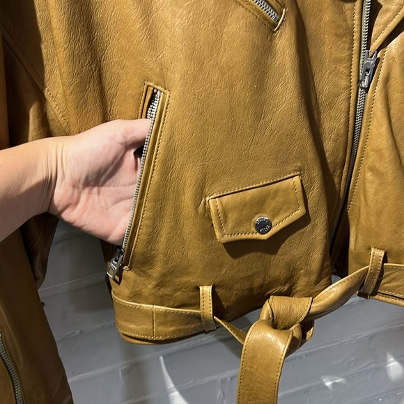 D FOUR GENUINE LEATHER JACKET - Picture 4 of 9